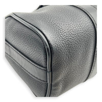 Keepall Top Handle Bag XS Black in Calfskin, black hardware