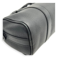 Keepall Top Handle Bag XS Black in Calfskin, black hardware