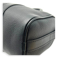 Keepall Top Handle Bag XS Black in Calfskin, black hardware