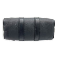 Keepall Top Handle Bag XS Black in Calfskin, black hardware