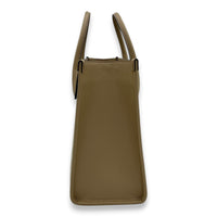 Interlocking G Tote Bag White in Coated Canvas, Gold hardware