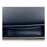 Solferino Crossbody Bag Black in Calfskin, Gold hardware