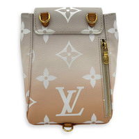By The Pool Tiny Backpack Multi-colour in Monogram Coated Canvas, Gold hardware