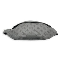 BumBag Belt Bag Grey in Monogram Shadow, Black hardware