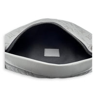 BumBag Belt Bag Grey in Monogram Shadow, Black hardware