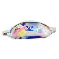 BumBag Belt Bag Monogram Water Colour in Monogram Coated Canvas, Silver hardware