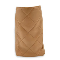 CC Tote Bag Beige in Calfskin, Gold hardware