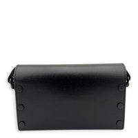 Horsebit 1955 Shoulder Bag Mini Black in Calfskin, Black hardware