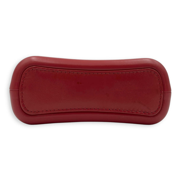 Gabrielle Small Pink Shoulder Bag in Calfskin, Mixed hardware