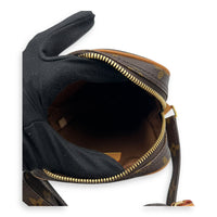 Game On Paname Set Brown Crossbody Bag in Monogram Coated Canvas, Gold hardware