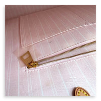OnTheGo GM Multi-colour Tote Bag in Coated Canvas, Gold hardware