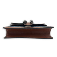 Dionysus Shoulder Bag Blue in Denim, Ruthenium hardware
