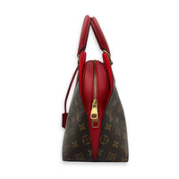 Alma Top Handle Bag B'N'B Brown in Monogram Coated Canvas, Gold hardware