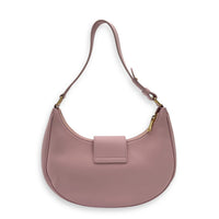 Ava Triomphe Shoulder Bag Pink in Calfskin, Gold hardware