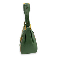 Baguette Shoulder Bag Multi-colour in Canvas, Gold hardware