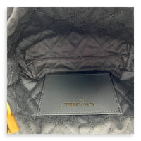 22 Tote Crossbody Bag Grey in Lambskin, Gold hardware