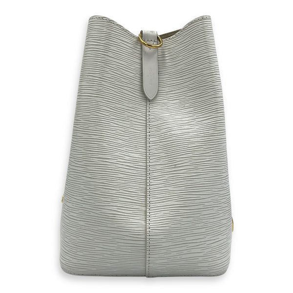 NeoNoe MM Love Lock Bucket Bag in Epi Leather, Mixed hardware