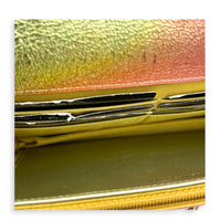 2.55 Wallet On Chain Multi-colour in Calfskin, Gold hardware