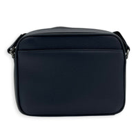 Rider Shoulder Bag Mini Blue in Calfskin, Gunmetal hardware