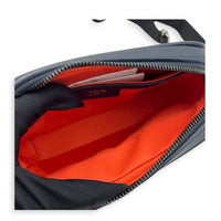 Rider Shoulder Bag Mini Blue in Calfskin, Gunmetal hardware