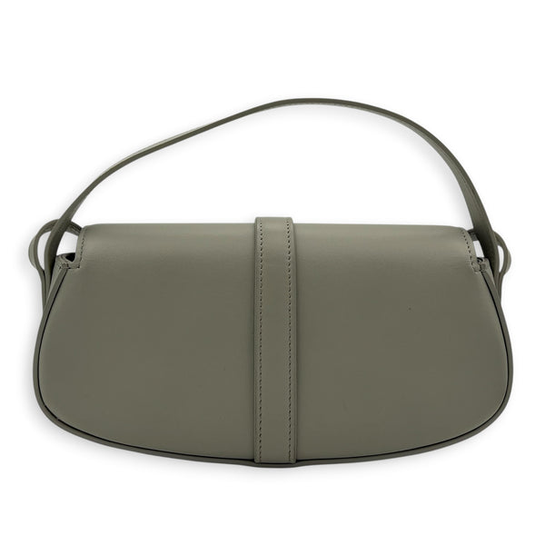 Tabou Shoulder Bag White in Calfskin, Gold hardware