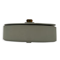 Tabou Shoulder Bag White in Calfskin, Gold hardware