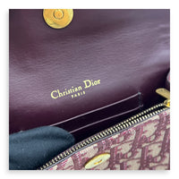 Oblique Belt Bag Red in Canvas, Gold hardware