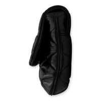 Le 5 A 7 Shoulder Bag Black in Lambskin, Gold hardware