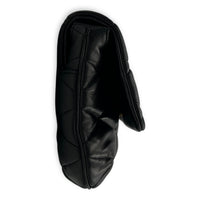 Le 5 A 7 Shoulder Bag Black in Lambskin, Gold hardware