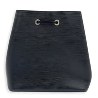 NeoNoe Bucket Bag Black in Epi Leather, Silver hardware