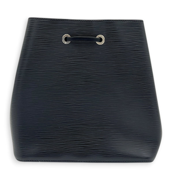 NeoNoe Bucket Bag Black in Epi Leather, Silver hardware
