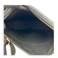 Discovery Messenger Blue in Embossed Leather, Silver hardware