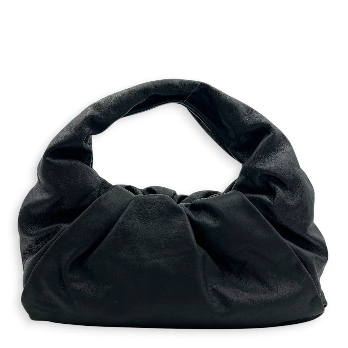 The Pouch Shoulder Bag Black in Lambskin