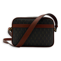 Le Monogramme Crossbody Bag Brown in Coated Canvas, Gold hardware