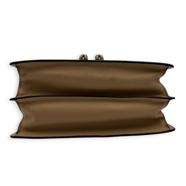 Dionysus Medium Tricolor Top Handle Bag in Calfskin, Gold hardware