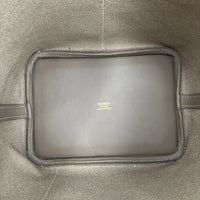 Picotin Cargo 18 Beige Marfa Top Handle Bag in Canvas, Gold hardware