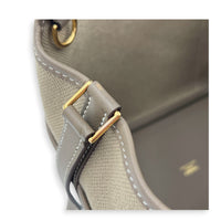 Picotin Cargo 18 Beige Marfa Top Handle Bag in Canvas, Gold hardware