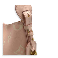 All In Top Handle Bag BB Pink in Monogram Empreinte Leather, Gold hardware