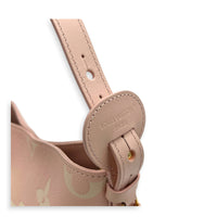 All In Top Handle Bag BB Pink in Monogram Empreinte Leather, Gold hardware