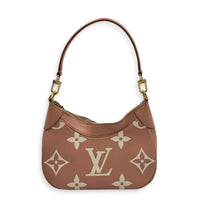 Bagatelle Shoulder Bag Pink in Empreinte Leather, Gold hardware