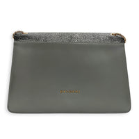 Serpenti Forever Shoulder Bag Grey in Stringray, Gold hardware