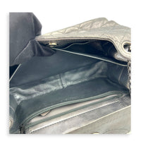 Double Vintage 2.55 Silver Shoulder Bag in Lambskin, Silver hardware
