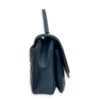 Lovely Square Shoulder Bag Blue in Lambskin, Gold hardware