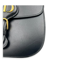 Bobby Frame Shoulder Bag Black in Calfskin, Gold hardware