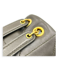 Jamie 4.3 Shoulder Bag Mini Green in Lambskin, Gold hardware