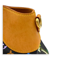 Judy Shoulder Bag Multi-colour in Coated Canvas, Gold hardware
