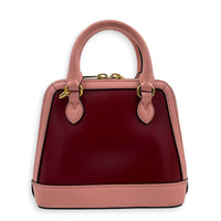 Horsebit 1955 Top Handle Bag Red in Calfskin, Gold hardware