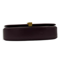 Voltaire Shoulder Bag Red in Calfskin, Gold hardware