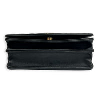CC Charms Wallet On Chain in Lambskin, Gold hardware