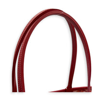 Artois Tote Bag Red in Coated Canvas, Silver hardware
